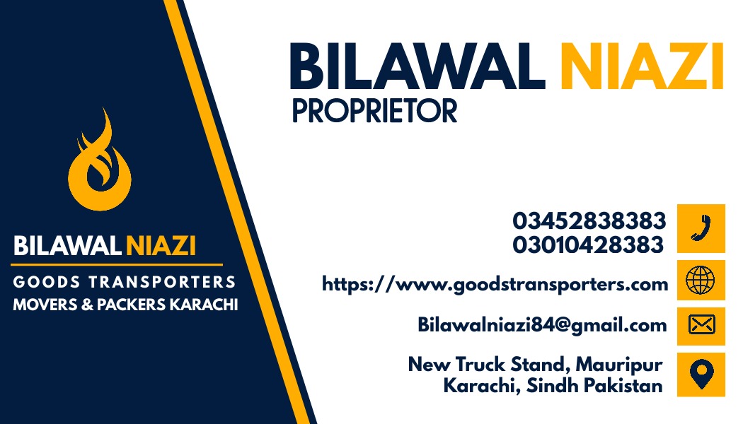 KARACHI Goods Transporters Movers Movers & Packers Pakistan 03452838383 03010428383